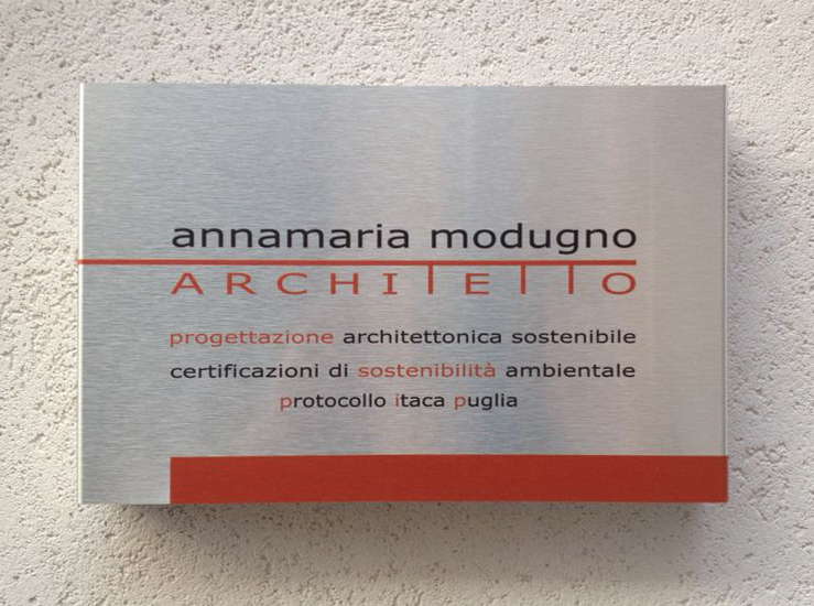Arch. MODUGNO ANNAMARIA